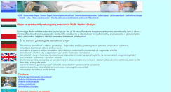 Desktop Screenshot of ginekologia.sk